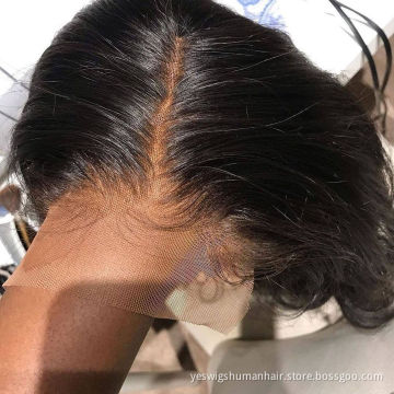Yeswigs HD Full Lace Front Wig Vendor Wholesale Brazilian Virgin Cuticle Aligned Human Hair Lace Frontal Closure Wig For Women